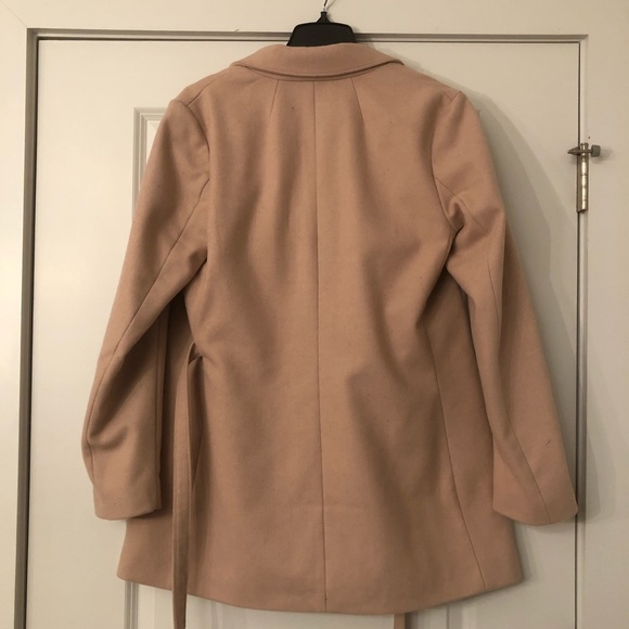 Blush winter pea coat - Picture 3 of 5